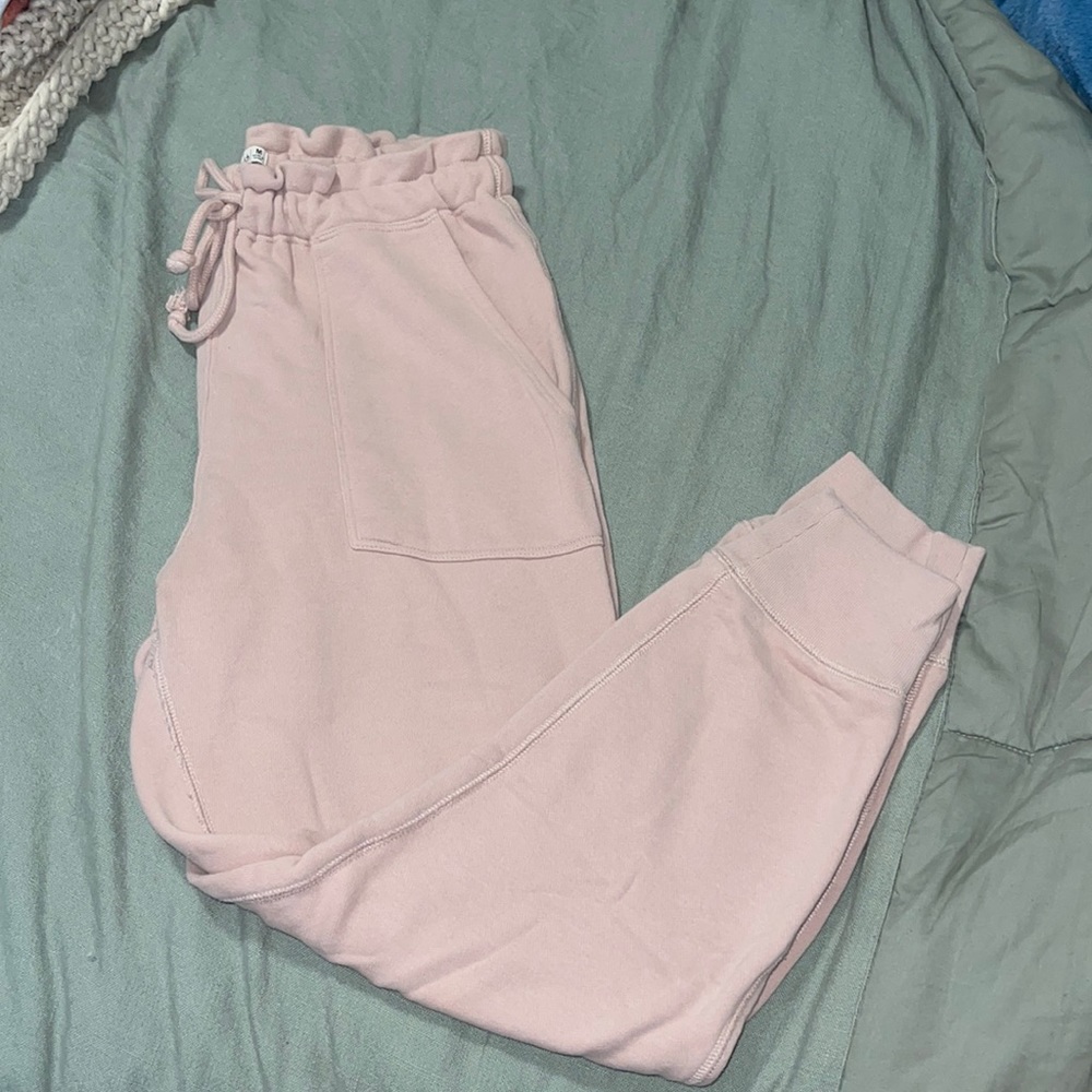 Ruffle Wasit Joggers